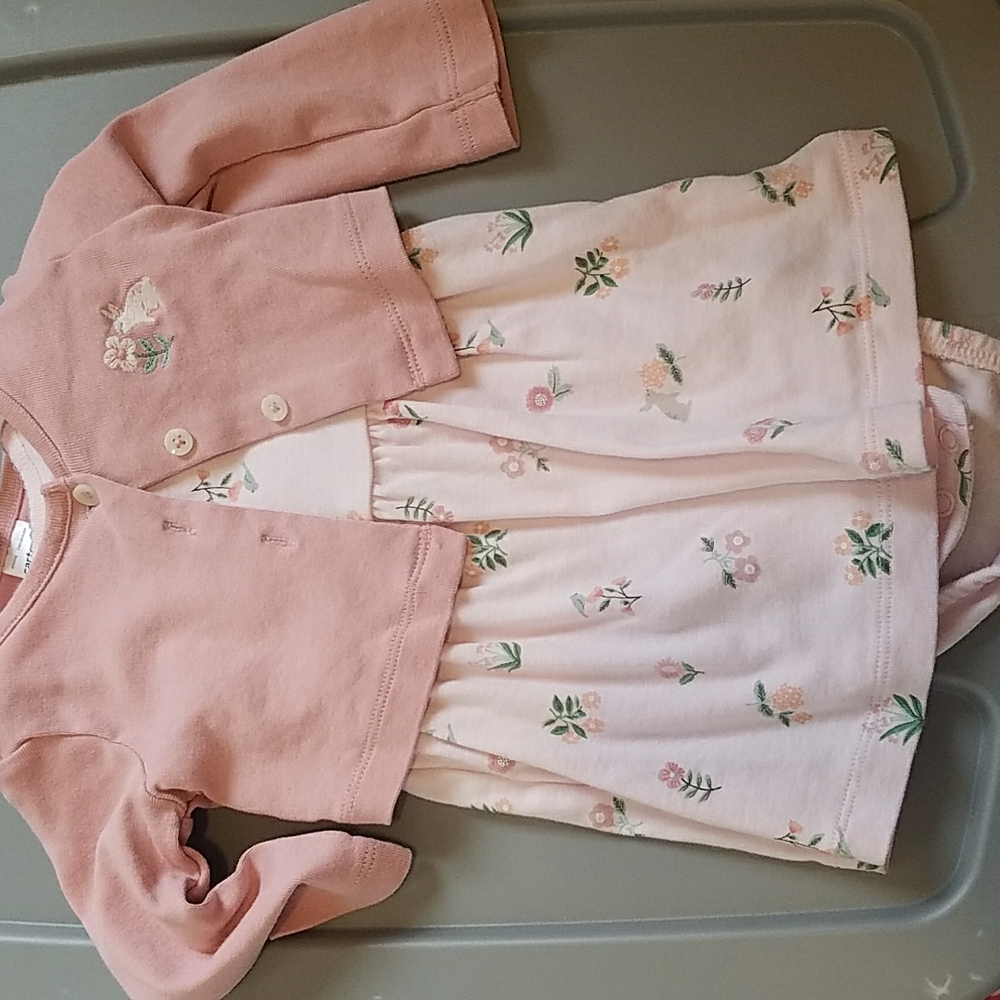 dress with sweater carters 6mo